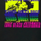 Neon Snoop Dogg Men's Graphic T-Shirt Black Size Large
