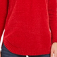 Style & Co Women's Chenille Cowl Neck Sweater Red Size X-Small