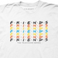Friends Men's Graphic T-Shirt White Size M