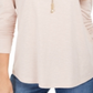 Style & Co Women's Speckled Shimmer Top Brown Size XX-Large