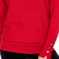 JM Collection Women's Studded Dolman-Sleeve Sweater  Red Size Large