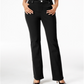 Lee Platinum Women's  Petite Gwen Straight-Leg Jeans Black Size 14 P
