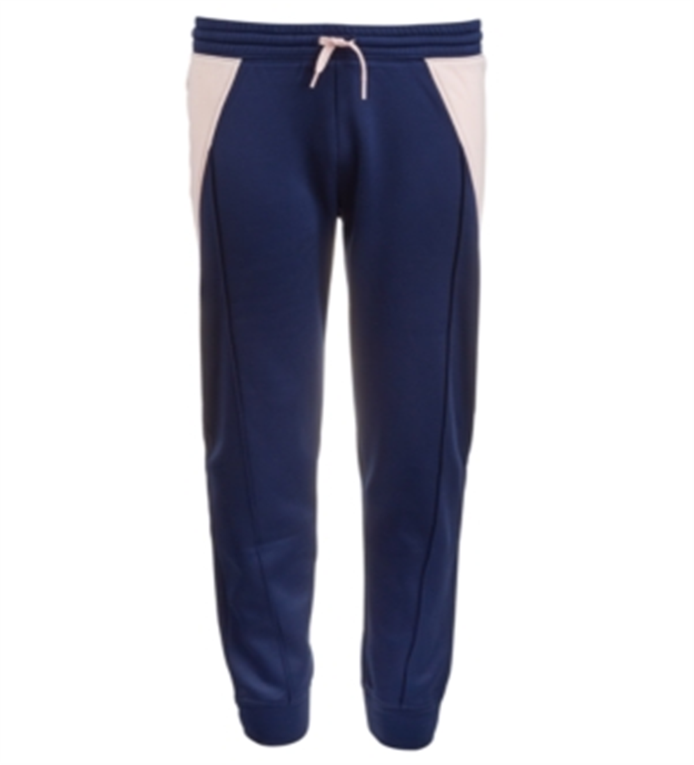 Ideology Big Girl's Colorblocked Fleece Track Pants Blue Size Small