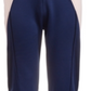 Ideology Big Girl's Colorblocked Fleece Track Pants Blue Size Small