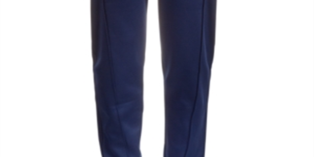 Ideology Big Girl's Colorblocked Fleece Track Pants Blue Size Small