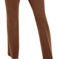 INC International Concepts Women's Side Button Bootcut Pants Brown Size 8
