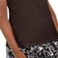 Karen Scott Women's Embellished Keyhole Tank Top Brown Size M