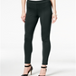 Style & Co Women's Seamed Ponte Knit Skinny Pants Gray Size Petite S-M