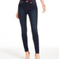 True Religion Women's Halle Contrast Stitch Skinny Jeans Blue Size 28