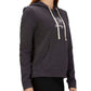 Hurley Women's Sunrise Fleece Lined Hoodie Gray Size Small