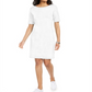 Karen Scott Cuffed Above the Knee Dress White Size XS
