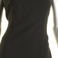 Lauren Ralph Lauren Women's Crepe Drop Waist Wear to Work Dress Black Size 2