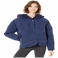 Free People Women's Chill Factor Puffer Coat  Blue Size Medium