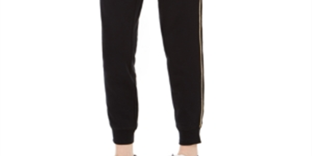 Tommy Hilfiger Women's Sport Sweatpants Joggers Fitness Black Size Medium