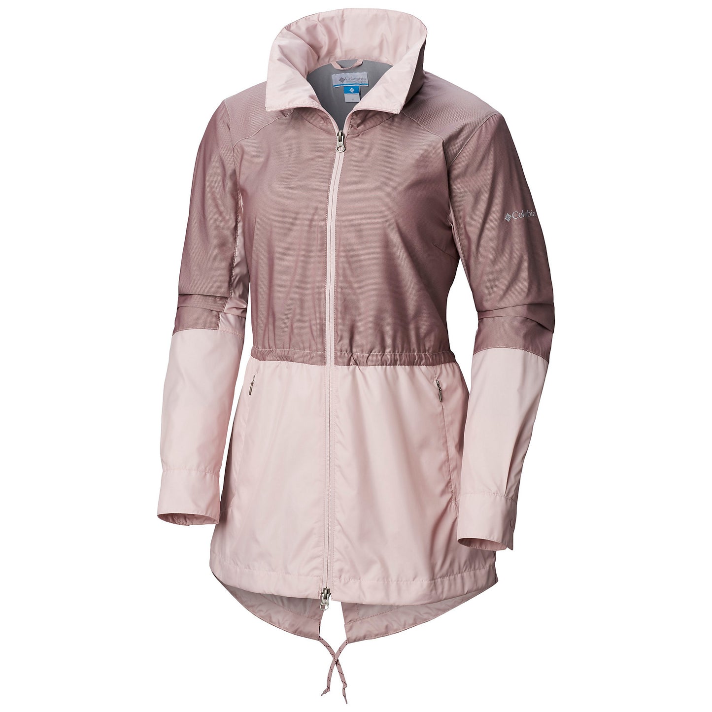 Columbia Women's Sustina Springs Lined Windbreaker Jacket Pink Size M