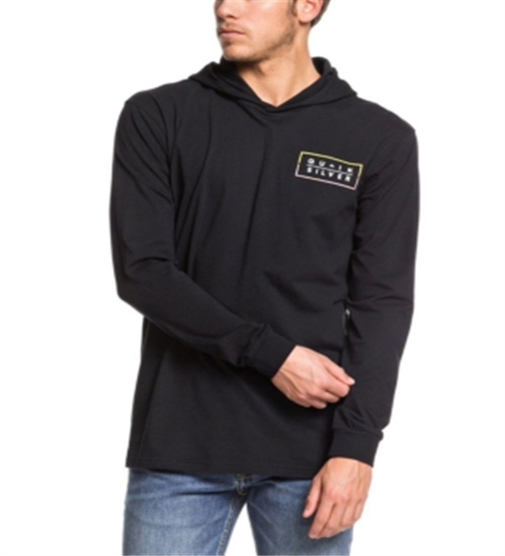 Quiksilver Men's Clued up Hoodie Black Size Large