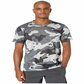 Nike Men's Dri-fit Camo Training T-Shirt Gray Size S