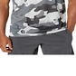 Nike Men's Dri-fit Camo Training T-Shirt Gray Size S