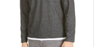 Alfani Men's Layered Look T-Shirt -Gray Size XXX-Large