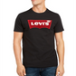Levi's Men's Ironstone Logo Chenille Graphic T-Shirt Black  Size Medium