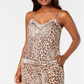 INC International Concepts Women's Animal Print Sleepwear Brown Size Medium