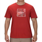 Hurley Men's Floral Break Premium Logo T-Shirt Red Size XXLRG S/S