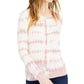 INC International Concepts Women's Pullover Tie Dye Long Sleeve Sweater Pink Size Small
