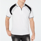 INC International Concepts Men's Colorblocked Polo T-Shirt White Size XX-Large