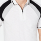 INC International Concepts Men's Colorblocked Polo T-Shirt White Size XX-Large