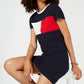 Tommy Hilfiger Women's Logo T-Shirt Dress Navy Size X-Large