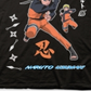 Naruto Dart Men's Graphic T-Shirt Black Size Large