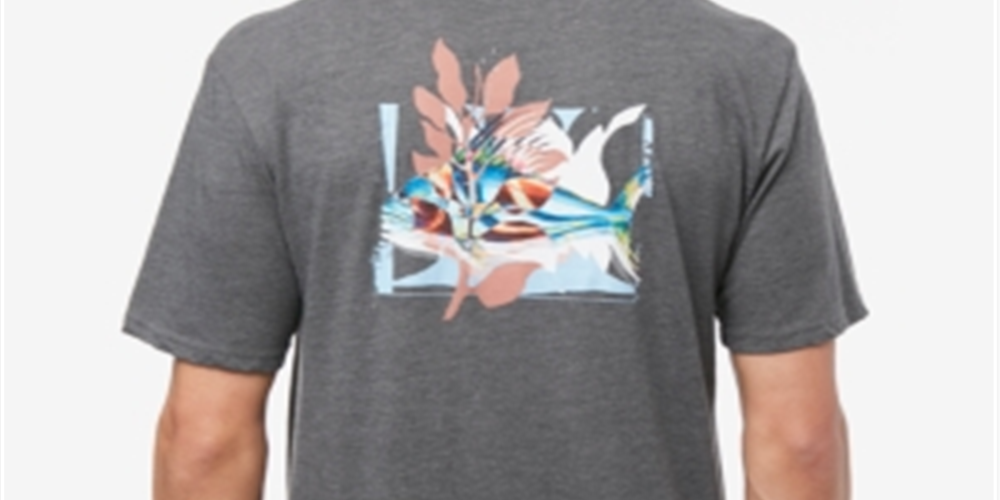 O'Neill Men's Class Short Sleeve Tee Heather Gray Size Large