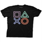 Playstation Men's Graphic T-Shirt Black Size Large