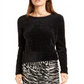 Bar III Women's Eyelash Finish Sweater Black Size Small
