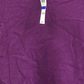 Style & Co Women's V Neck Blouson Sleeve Pullover Sweater Purple Size Petite Medium