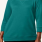 Karen Scott Women's Sport Scoop Neck Top Green Size XX-Large