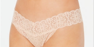 Jenni Women's Lace Thong Underwear Red One Size