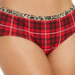 Jenni Women's Printed Hipster Underwear -Red Size XL
