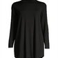 Eileen Fisher Women's Knit Turtleneck Tunic Black Size X-Large