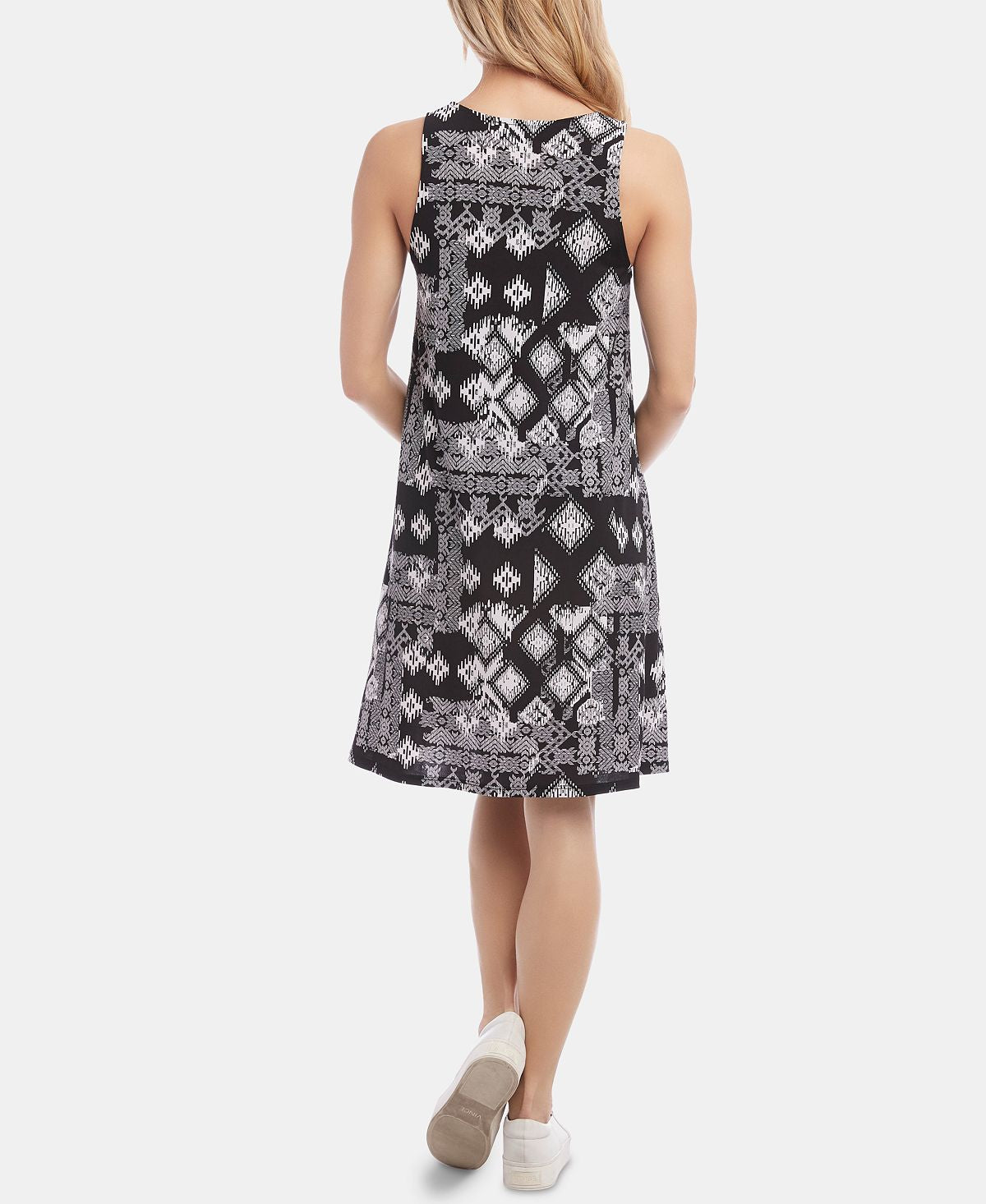 Karen Kane Women's Geo Print Chloe Dress Black Size S