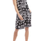 Karen Kane Women's Geo Print Chloe Dress Black Size S
