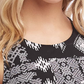 Karen Kane Women's Geo Print Chloe Dress Black Size S
