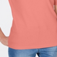 Karen Scott Women's Cotton V Neck T-Shirt Orange Size Large