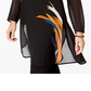 Alfani Women's Placed Print Chiffon Tunic Black Size Petite XL