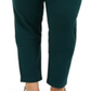 INC International Concepts Women's Skinny Pull on Ponte Pants Green Size 18W