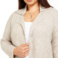 Style & Co Women's Plus Open Front Cardigan Brown Size 0X