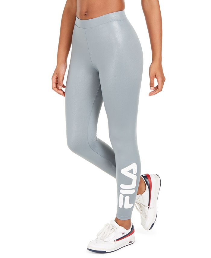 Fila Women's Skyler High Waist Leggings Grey Size X-Large