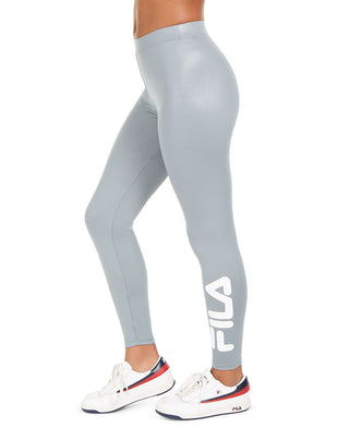 Fila Women's Skyler High Waist Leggings Grey Size X-Large