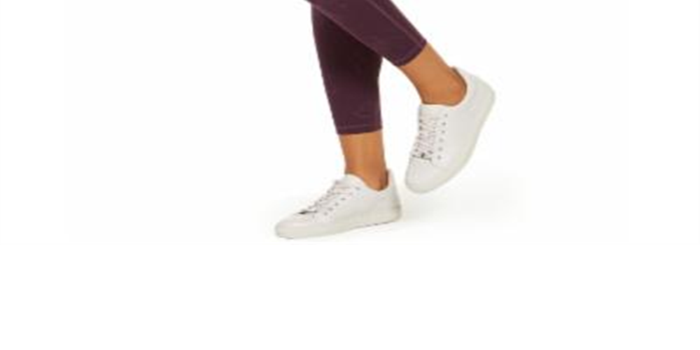 Ideology Women's Tonal Print Ankle Leggings Purple Size XXL