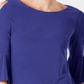 MSK Women's Embellished Bell Sleeve Top Blue Size S